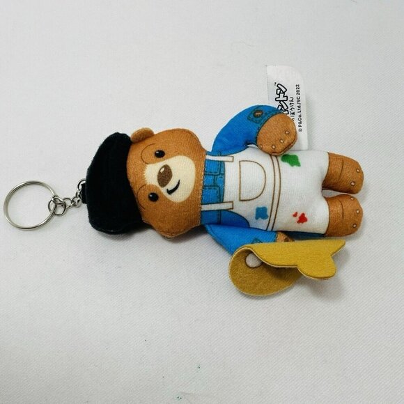 Japanese McDonald Paddington Bear Plush Keyring Keychain Artist Painter Nobouken - Picture 5 of 8